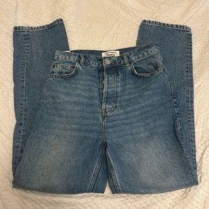 Reformation straight leg jeans